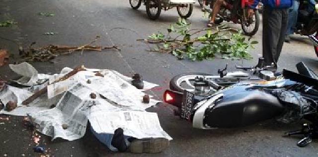 Seorang Pemotor Tewas di Tempat Usai Tabrak Pesepeda di Mojokerto